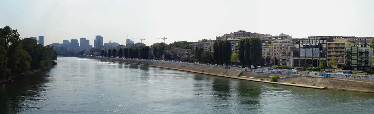Repère local à Courbevoie