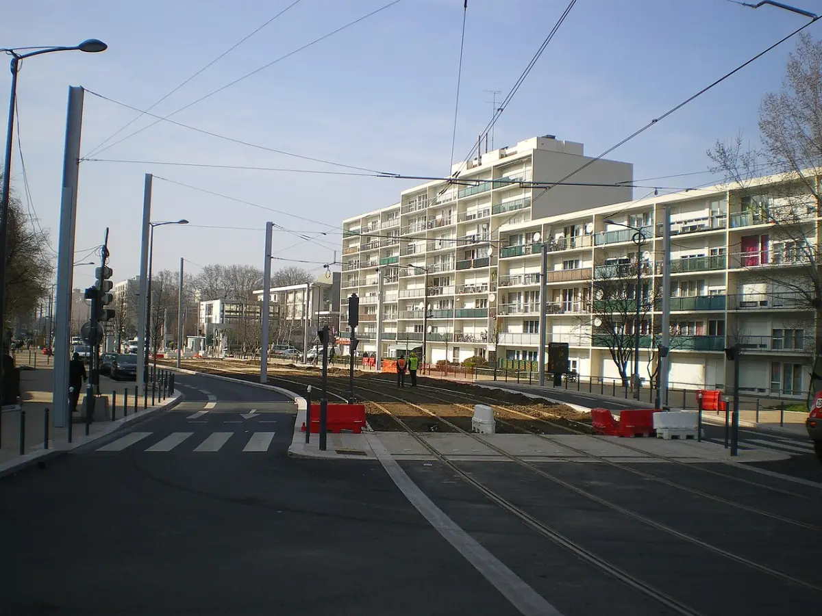 Repère local à Villeneuve-la-Garenne